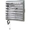 Iliving Silver 30 inch Shutter Exhaust Attic Garage Grow Fan with 2 Speed Thermostat 6 ft. 3 Plugs Cord ILG8SF30V-T - alternate 5